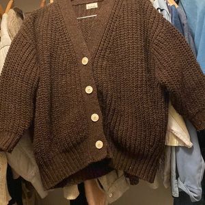 No.19 Babaa cardigan in Hearth
